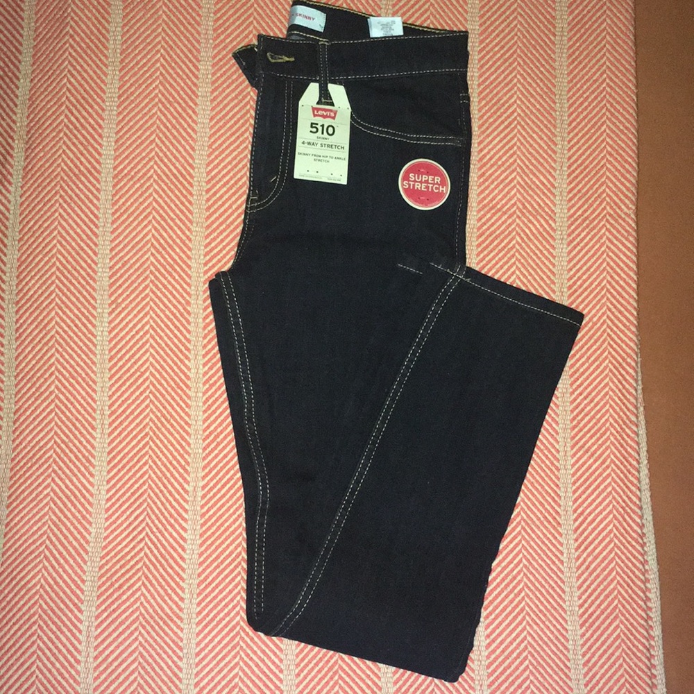 🆕Levis 510 Skinny Jeans.Sz 18REG or 29/29 in Blue
